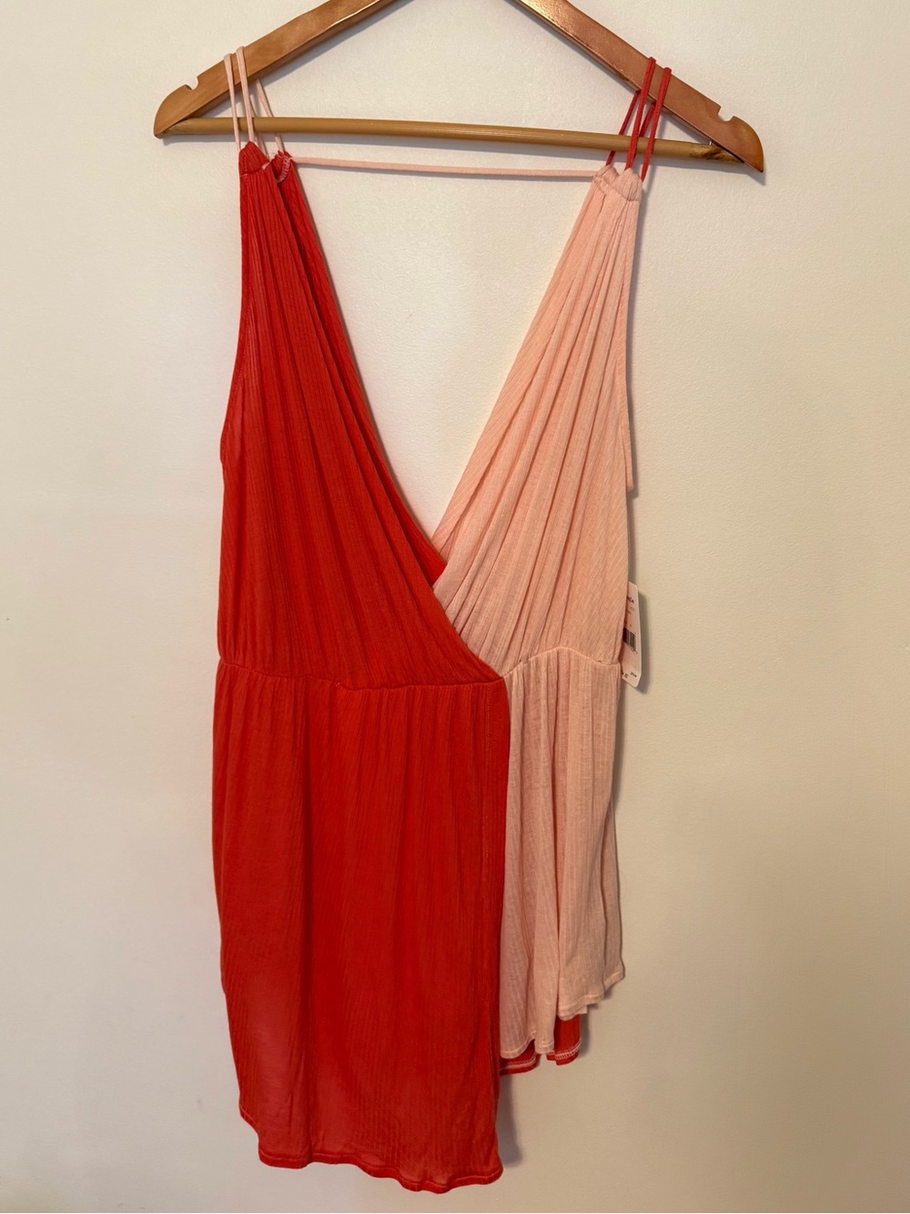 FP Last Night Tank in Red/Peach